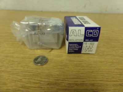 NEW ALCO Isolation Relay FR-102  *FREE SHIPPING*