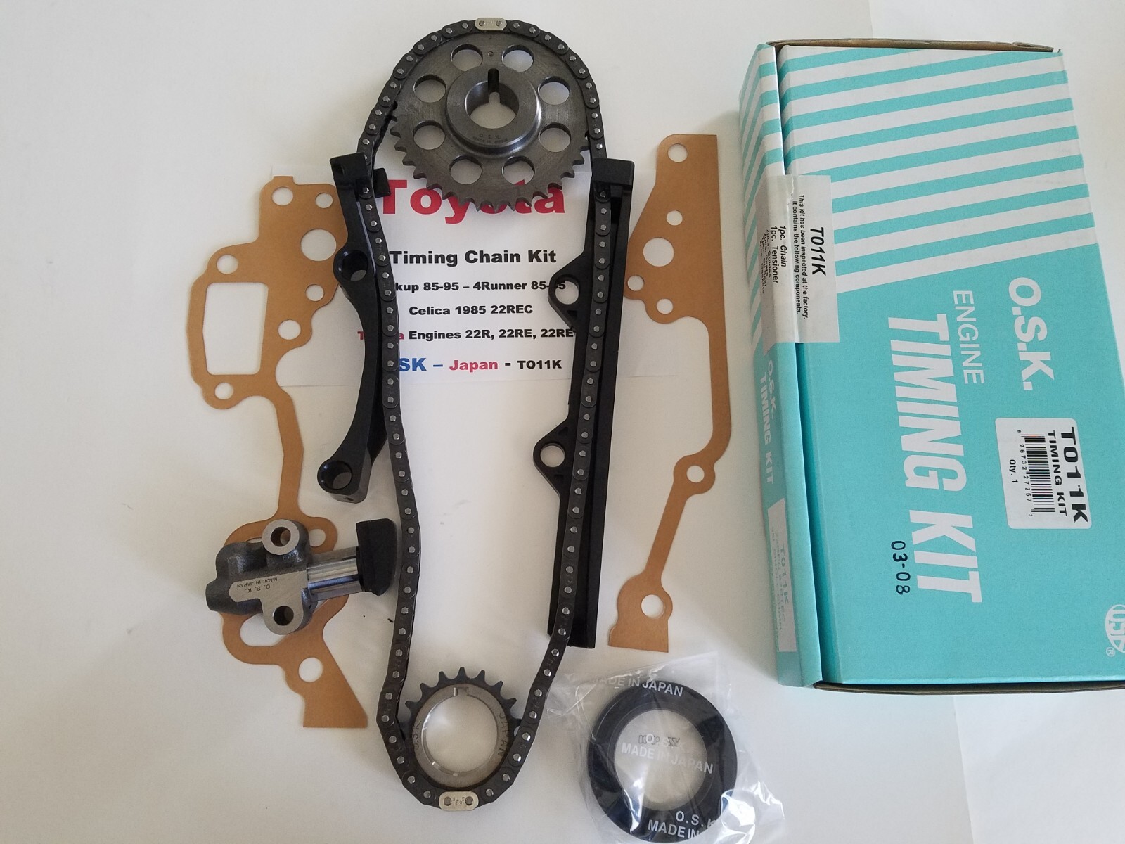 コインパーキングデリバリー TOYOTA Toyota 22R & 22RE 85-95 Pickup, 4Runner Pistons & Rings +