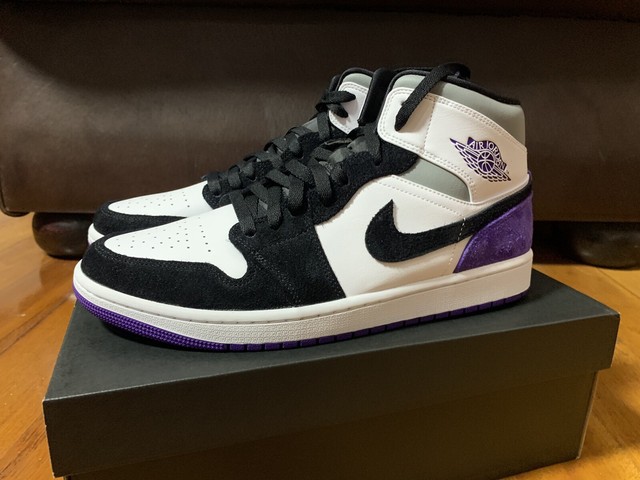 NIKE AIR JORDAN 1 I MID UNION COURT PURPLE SHOES SIZE US 10-11 CHICAGO | Men's Shoes | Gumtree 