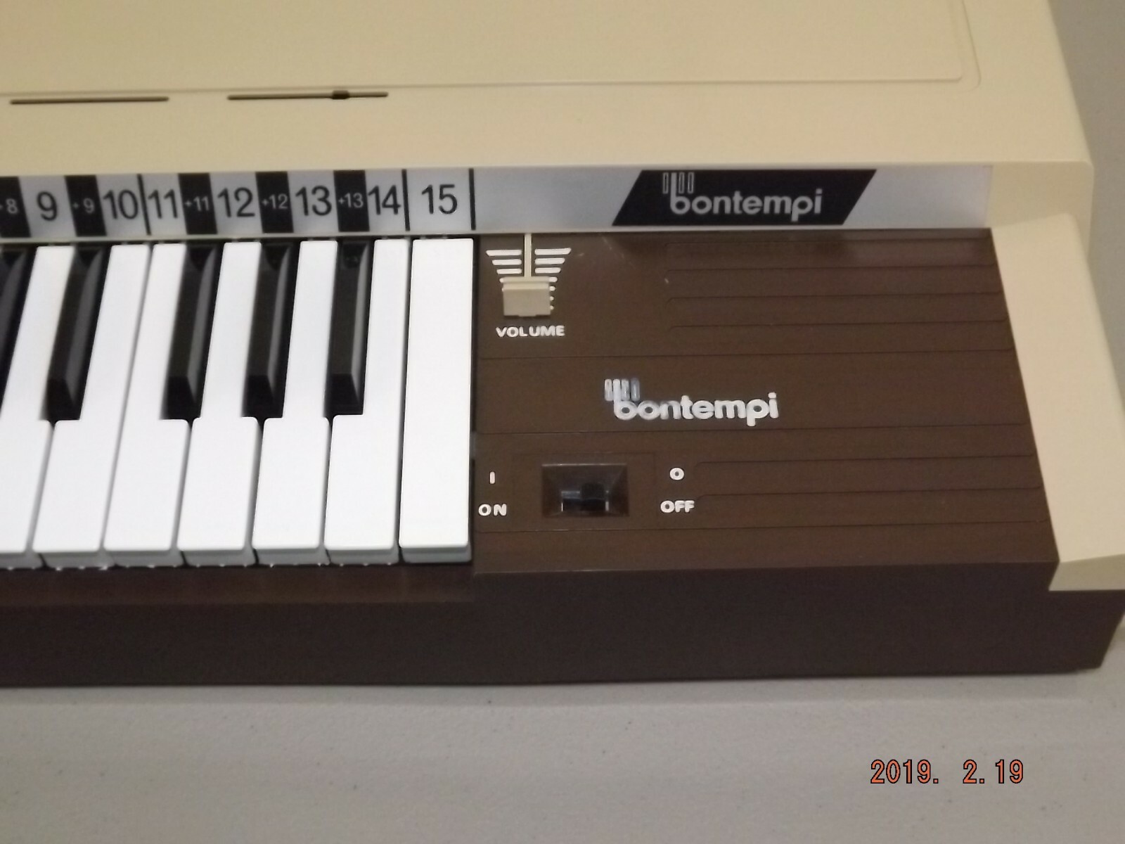 Vintage Bontempi Model B4 Electric Organ Tested, Works!!