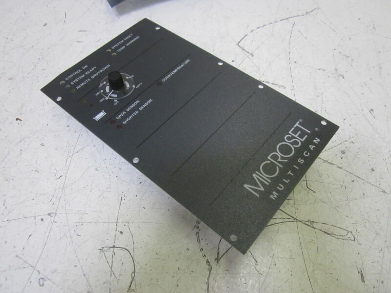 MICROSET MULTISCAN 100057A TEMPERATURE CONTROL*NEW NO BOX*