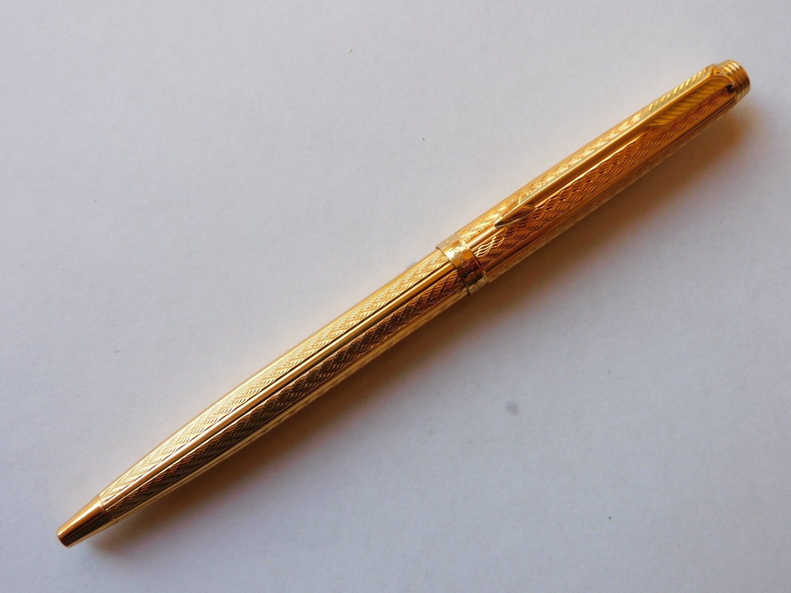 フランス製　パーカー　75　 14金　バルレー　貴婦人の涙　万年筆　ボールペン パーカーPARKER＊ 75 バルレー FRANCE 万年筆（フランス製