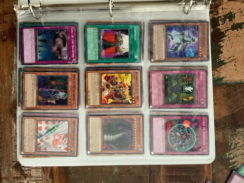 Yugioh Binder Card Collection. Binder Included