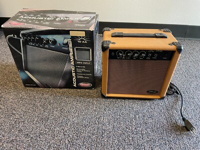 Stagg 10 Watt Acoustic Guitar Amplifier Brown 10 AA - Excellent