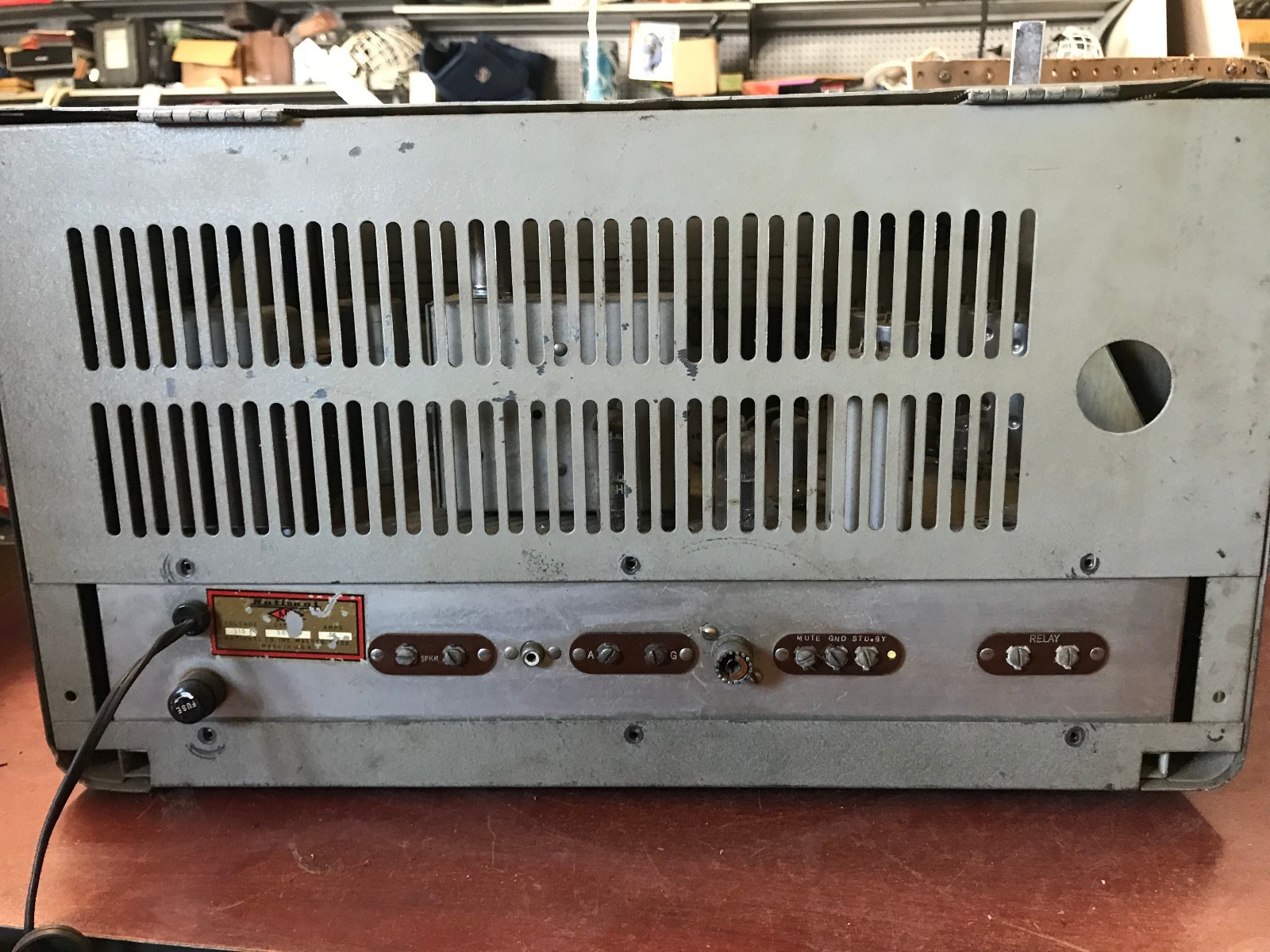 !!! National Model NC-300 Vintage HF Ham Radio Tube Receiver !!!