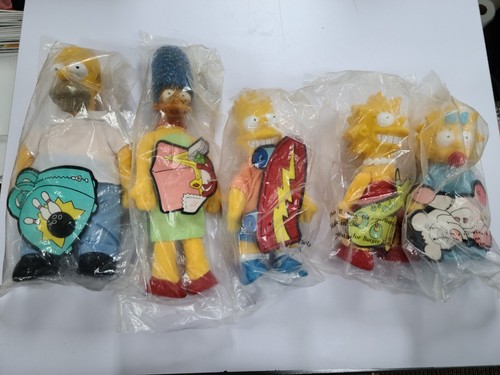 【ヴィンテージ】ザ.シンプソンズ　フィギュア3体セット バーガーキング　1990 1990 The Simpsons Figures Vintage Set Marge Maggie Bart by