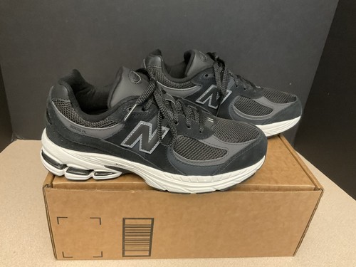 New! Youth New Balance 2002R 'Black Phantom' GC2002BK Shoes