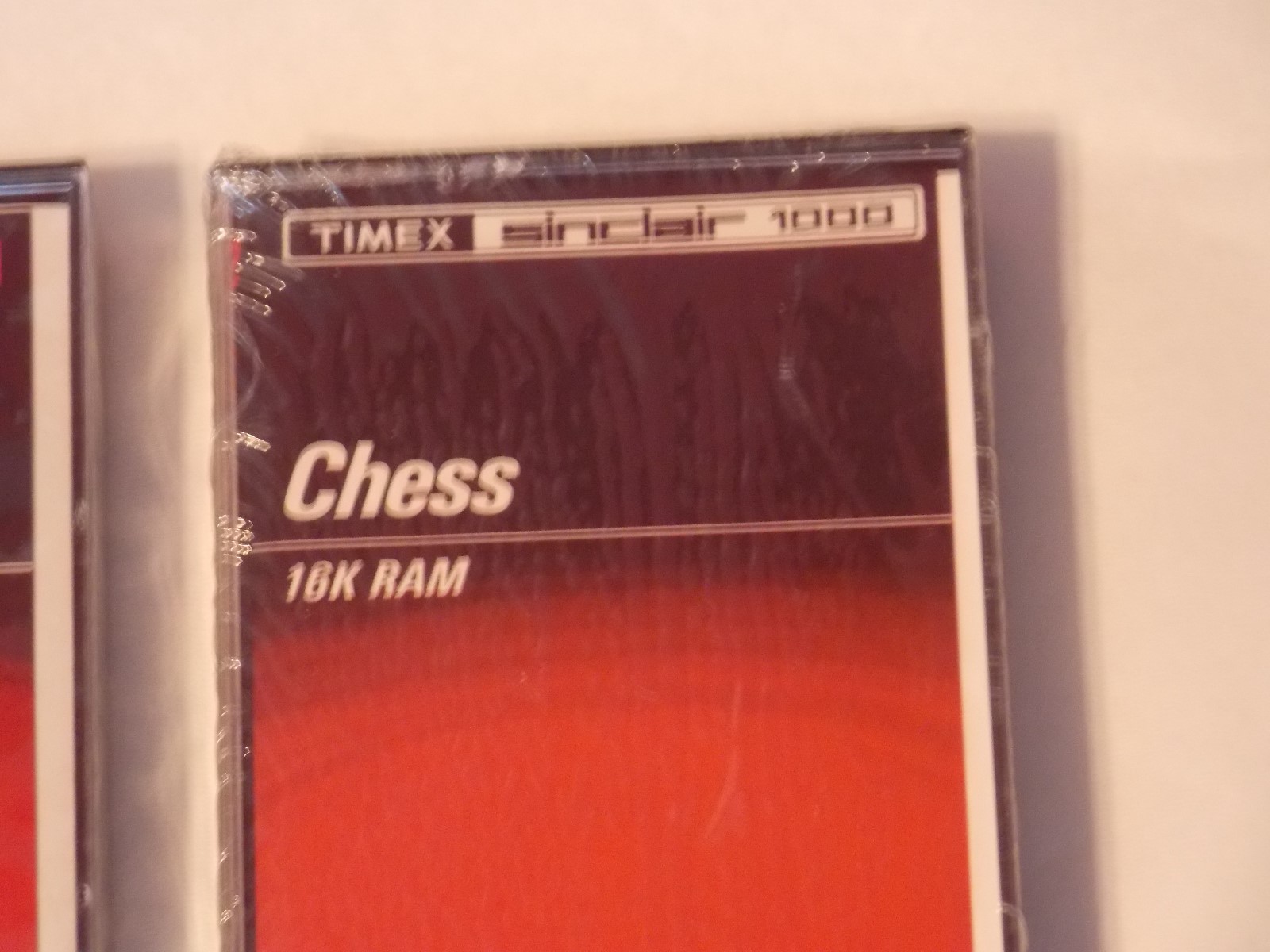 Lot Of 2 Sealed Timex Sinclair 1000 Cassette Games Fortress Of Zorlac & Chess