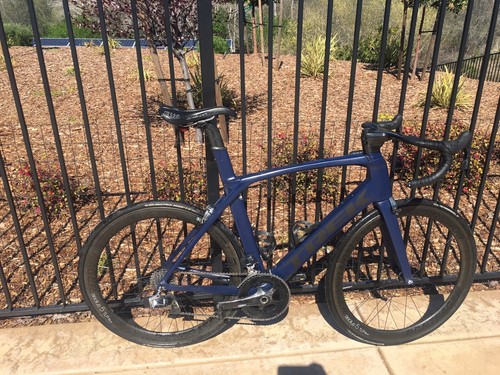 Trek Madone 7.7 H2 Carbon Road Bike 58cm E Tap And Bontrager Wheels Custom Clr