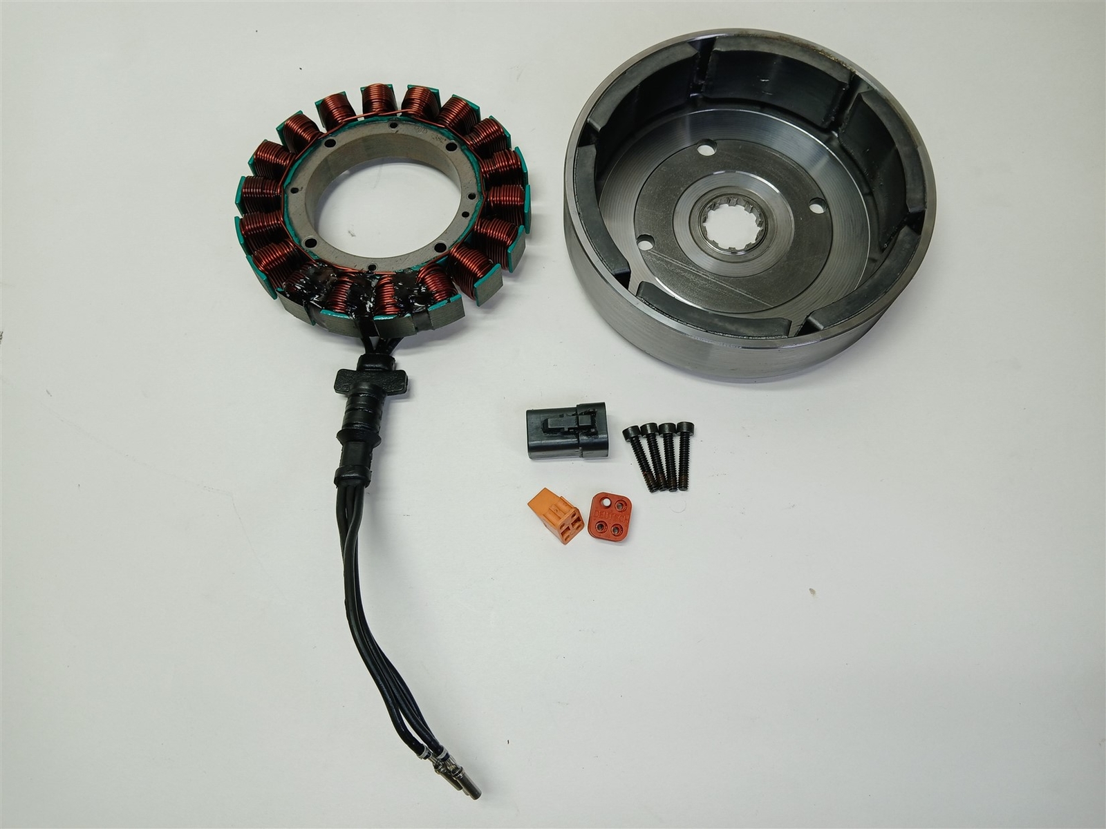 30.31ブレインタートル Harley-Davidson 2003 Softail Heritage Stator & Rotor 30017