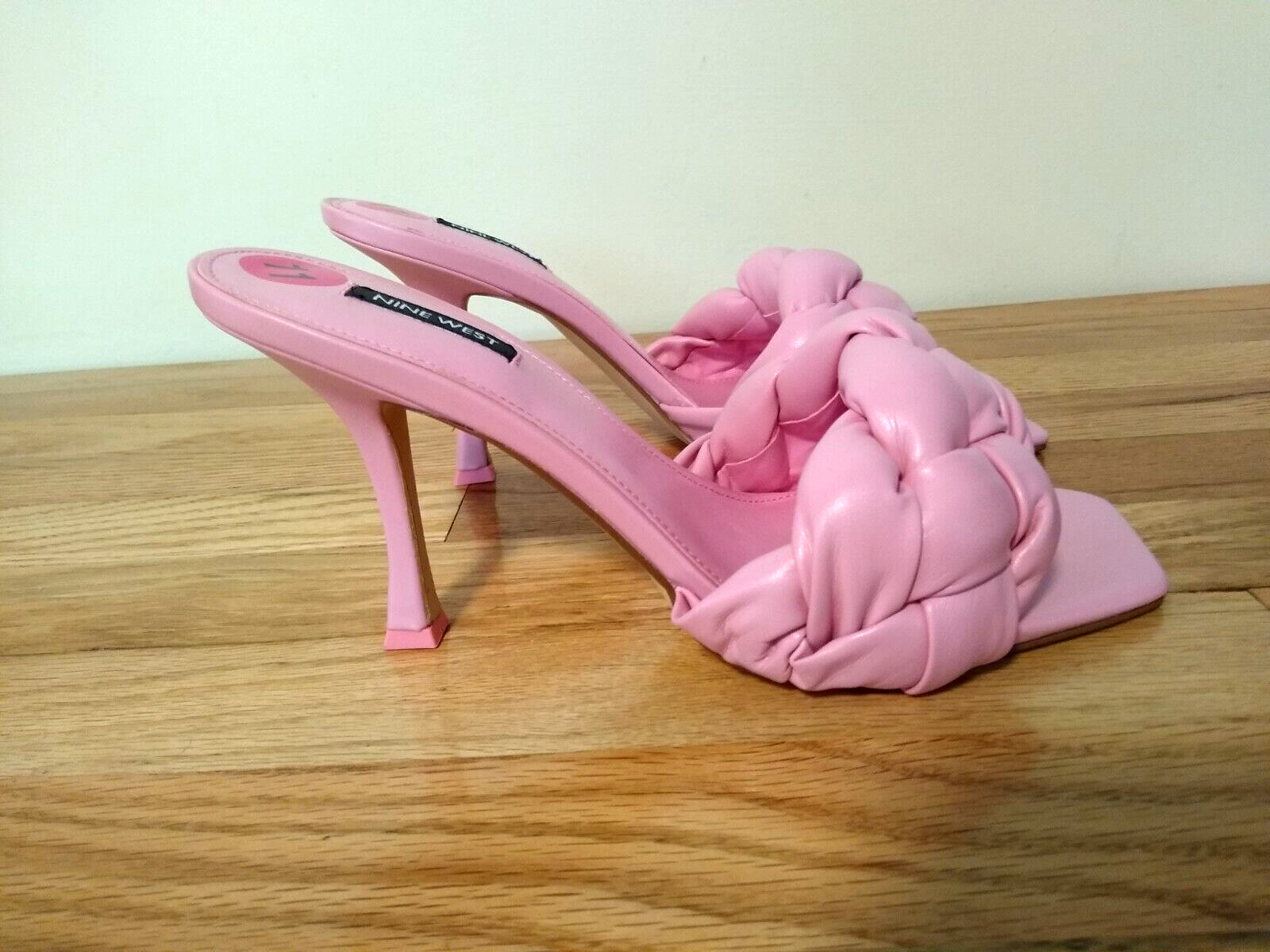 大特価】Nine West Wenea Strappy Heeled Slide サンダル Wenea