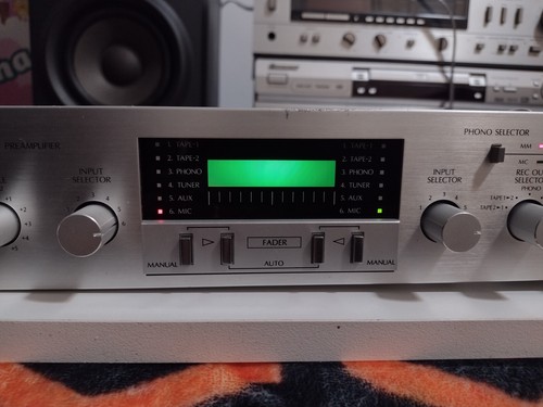 Vintage Sansui C-77 Stereo Preamplifier indicator LED lamp