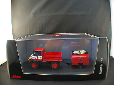 Schuco 03158 Firefighters Mercedes-Benz Unimog 406 Eku Mit TSA8 Box 1/43 MIB