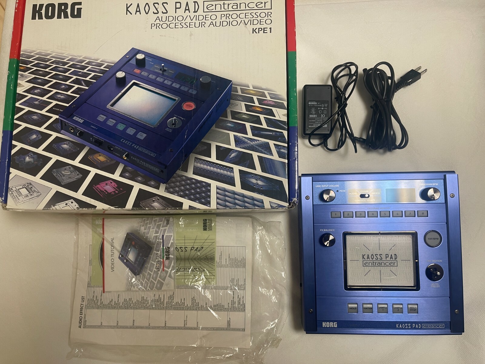 KORG Kaoss Pad Entrancer VJ Video Mixer KPE1 | eBay KORG Kaoss Pad Entrancer VJ Video Mixer KPE1 | eBay