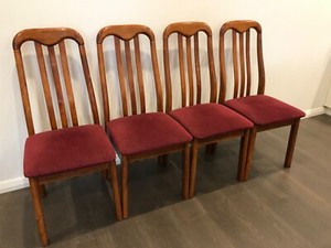 4 timber dining chairs | Dining Chairs | Gumtree Australia Coffs