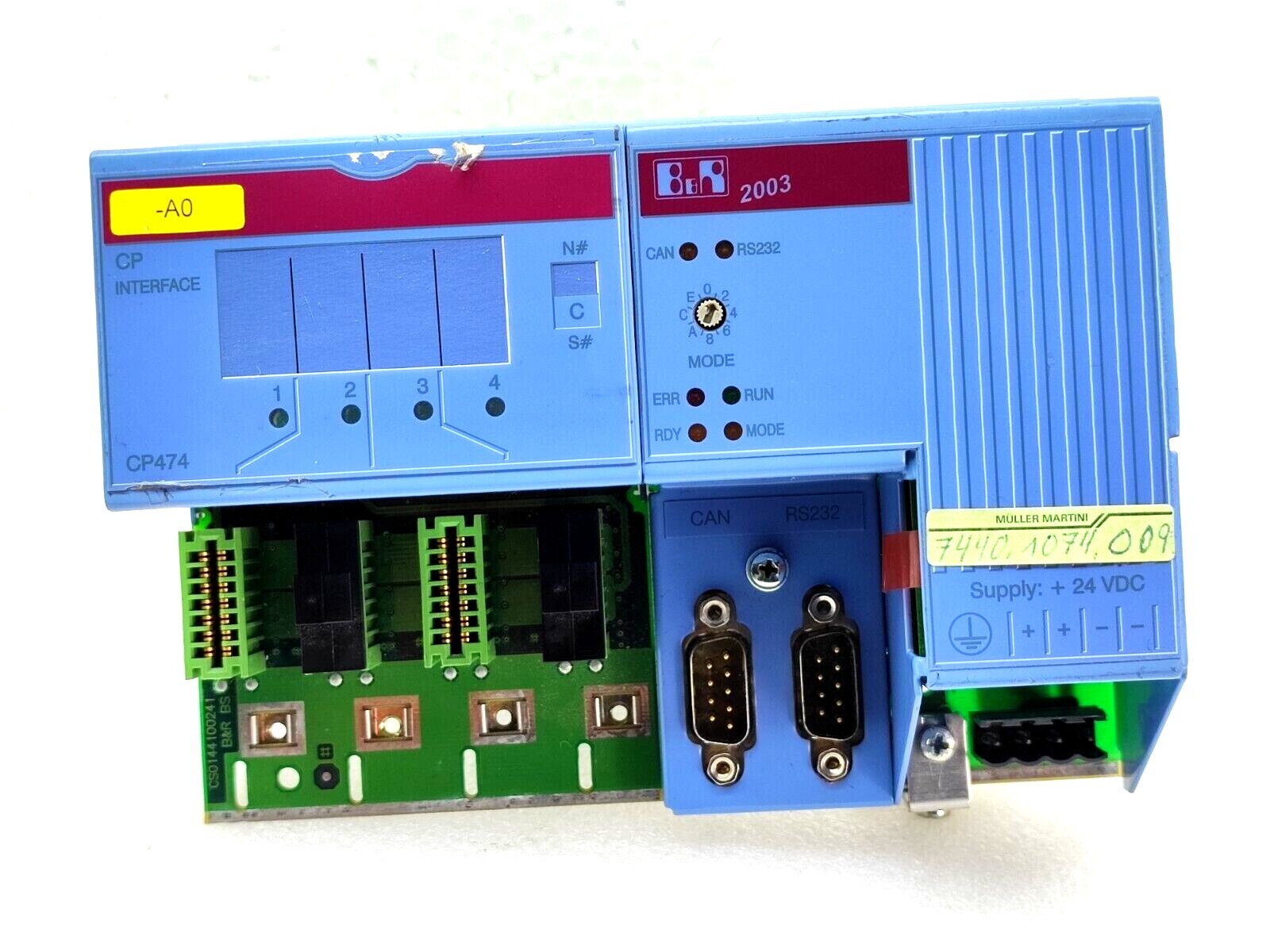その他 64 RMCB-65SET B&R AUTOMATION 7CP474.60-2 Rev. H0 PLC INTERFACE PROCESSOR