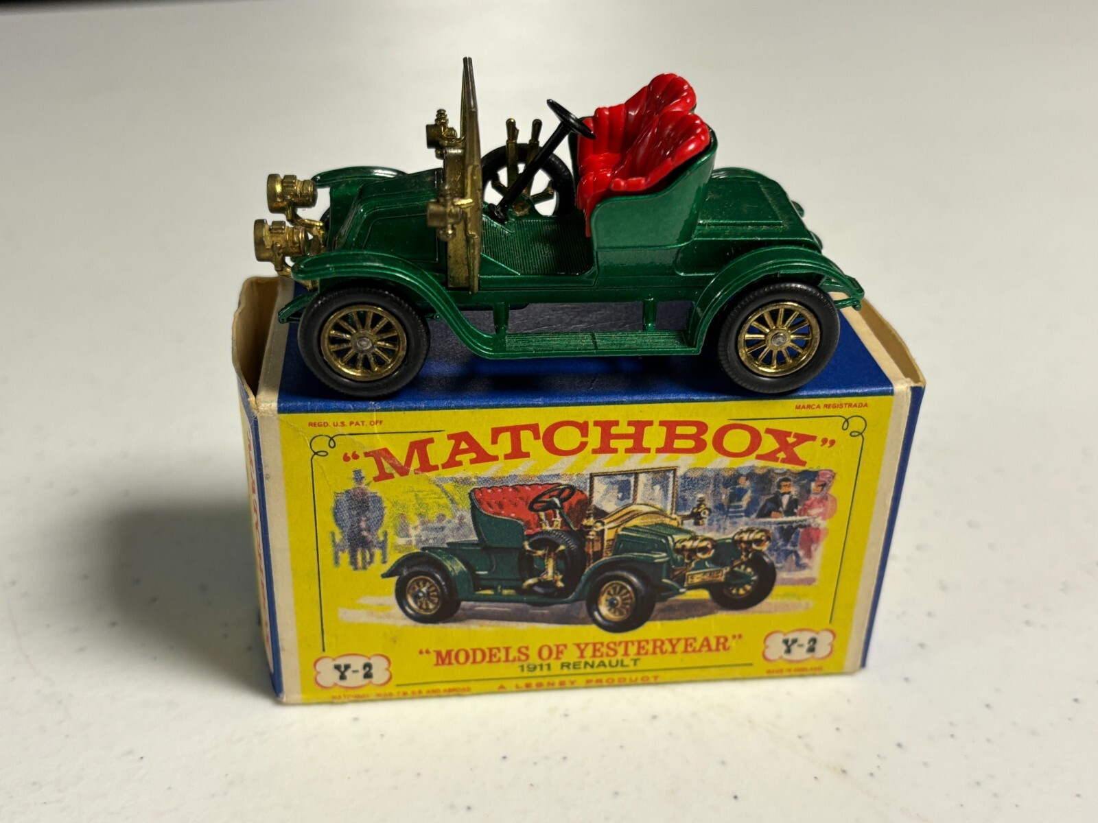 Matchbox Lesney Models Of Yesteryear Y-2 1911 Renault 2