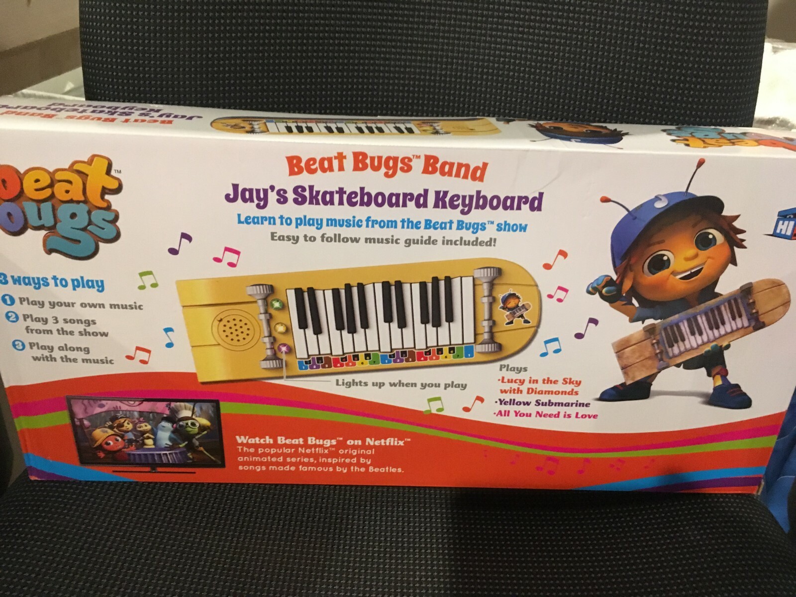 Beat Bugs Band - Jay's Skateboard Keyboard - NEW IN BOX