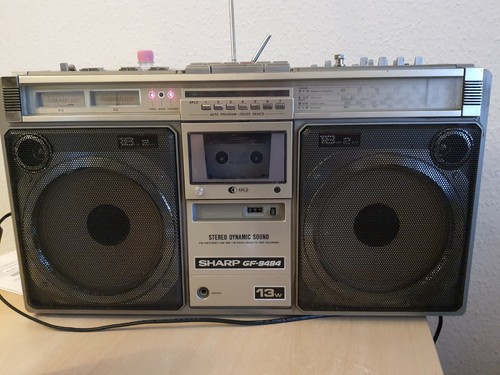 Sharp Gf -9494H Radio Kassettenrecorder Ghettoblaster 