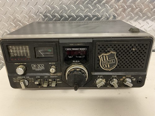 Realista DX-302 receptor de radio de onda corta Vintage Ham Comunicaciones an...
