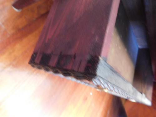 Mid-Century Modern Mahogany China Cabinet or Display Case Glass Front and Sides