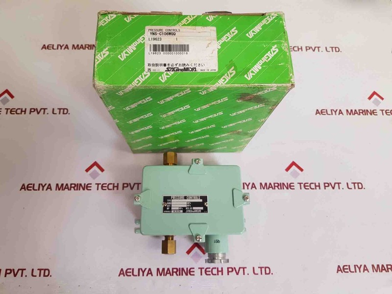 Saginomiya Yns-C106wgq Pression ContrÃ´Le Interrupteur 8067 Gamme 0.02-0.35 Mpa