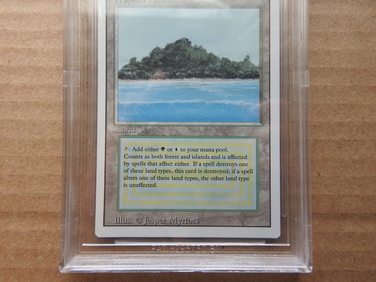Tropical Island BGS 9.5 GEM MINT [Revised Edition] Mtg Magic Free Tracking!
