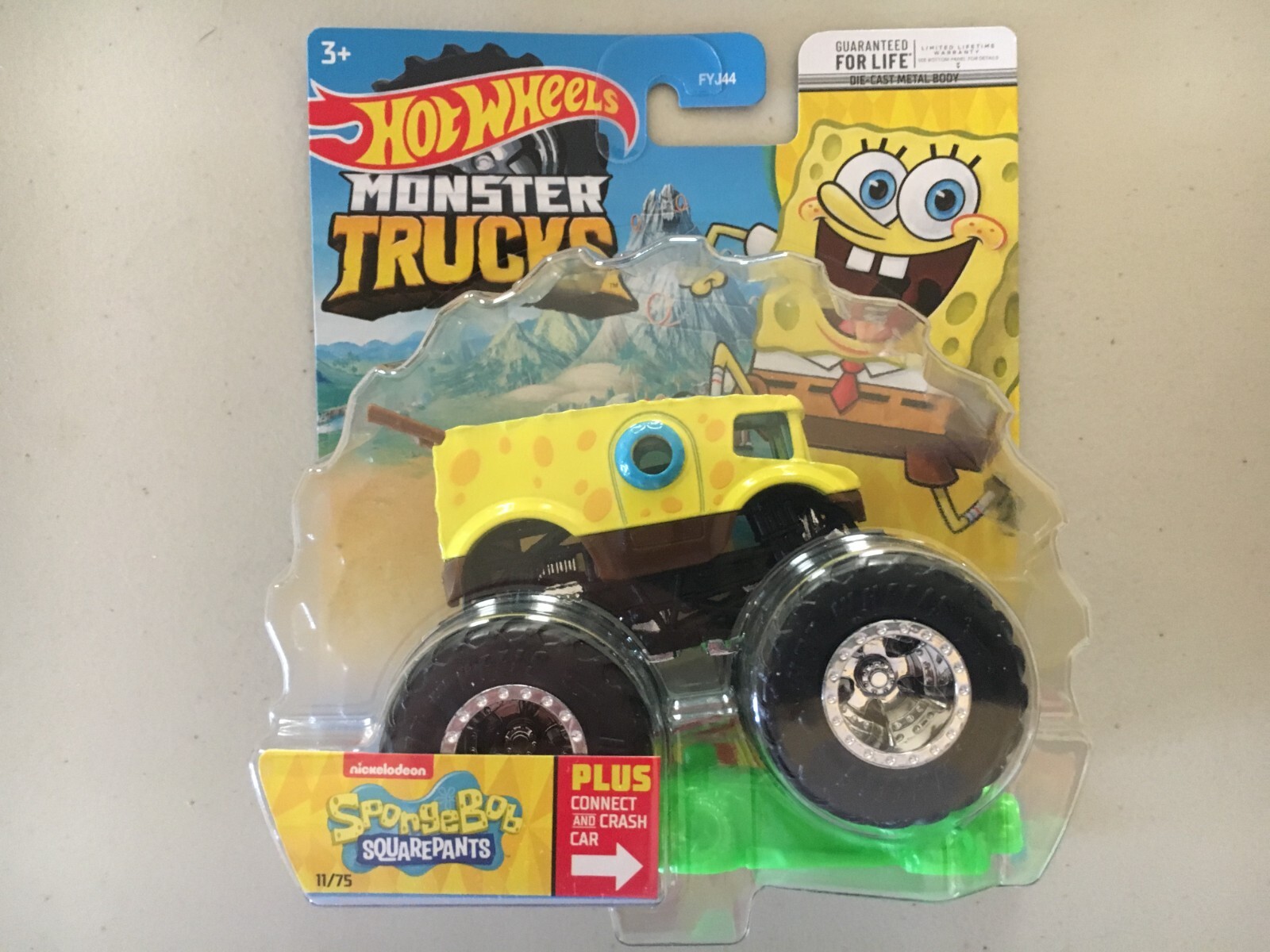 ホットウィール MONSTER TRUCKS 5台セット SpongeBob ホットウィール MONSTER TRUCKS 5台セット SpongeBob