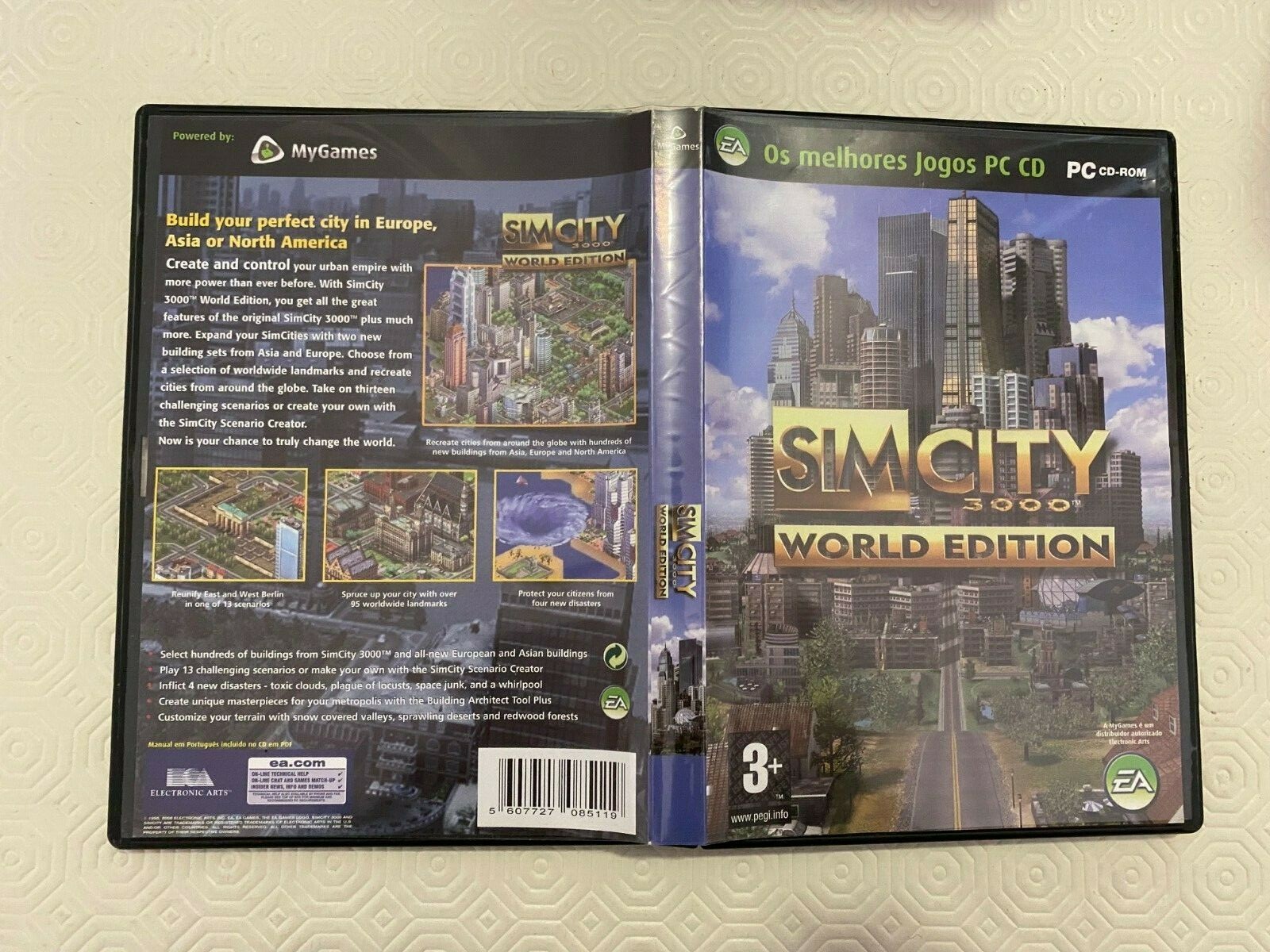 SIM CITY 3000 WORLD EDITION (PC CD) PAL Free Region CIB