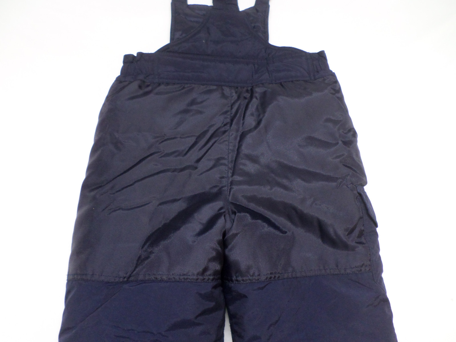Cherokee Black Bib Overall Snow Pants Reinforced Knees & Seat Youth Size S