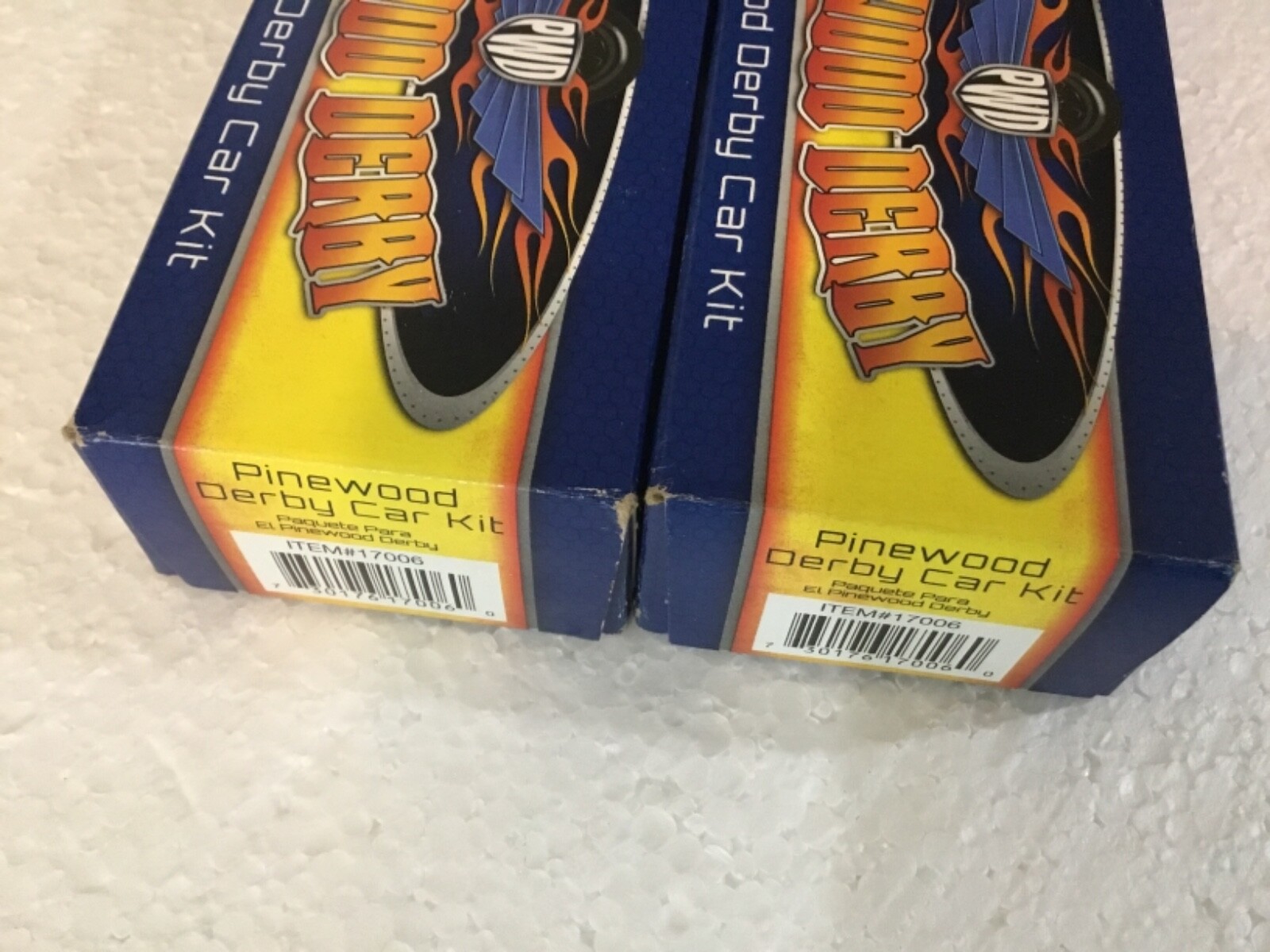 Pinewood Derby Car Kit lot of 2 Boy Scouts of America PWD 2012 Brand New Sealed