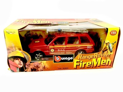 Burago 1/25 Scale 16405 Range Rover FireMen Boxed