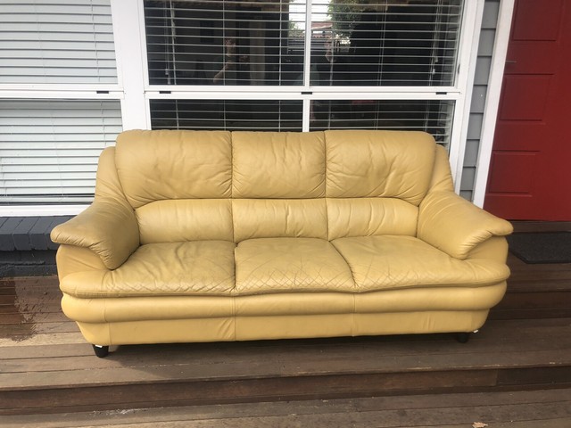 italian leather couch | Sofas | Gumtree Australia Kingston ...