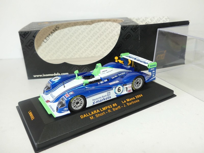 Dallara Lmp02 NÂ°6 Le Mans 2004 Ixo Lmm082 1:43 Abd
