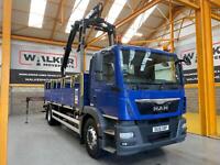 MAN TGM 18.250 *EURO 6* 4X2 18 TONNE BRICK GRAB