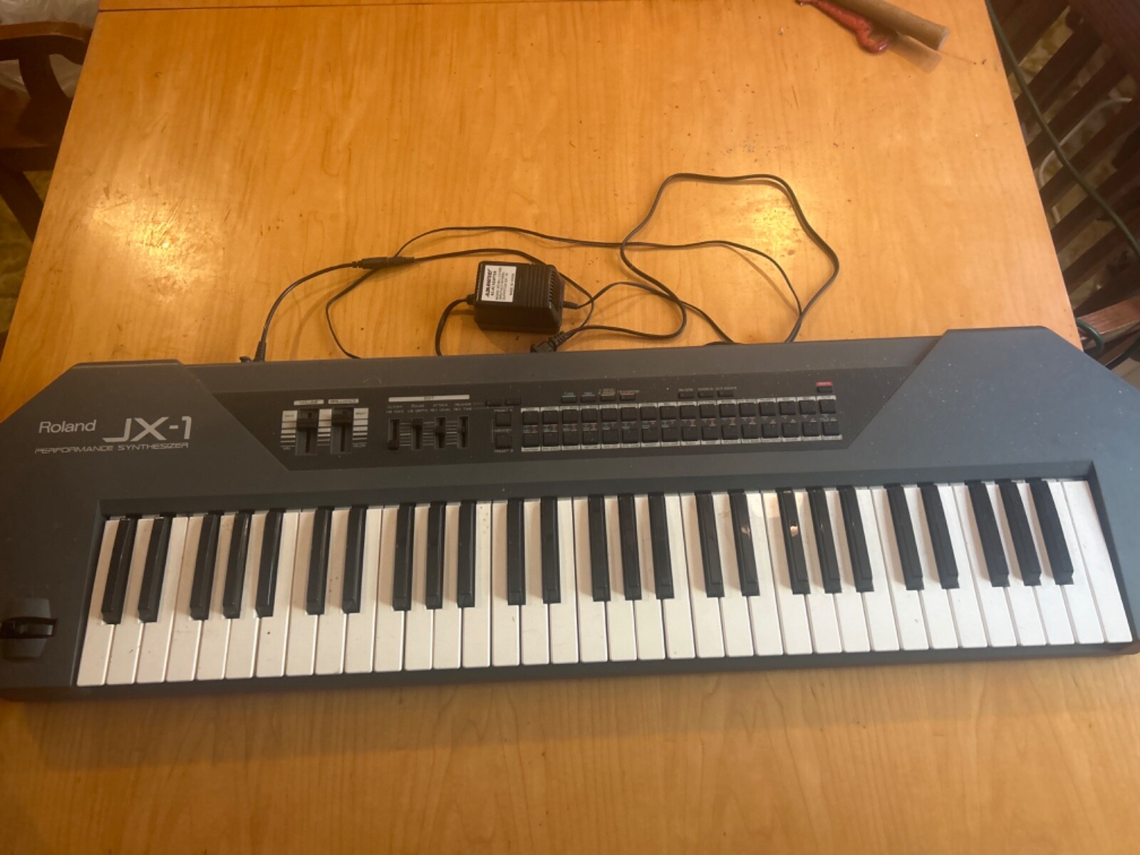 Roland JX-1 Performance Keyboard Synthesizer Music good condition used Japan F/S