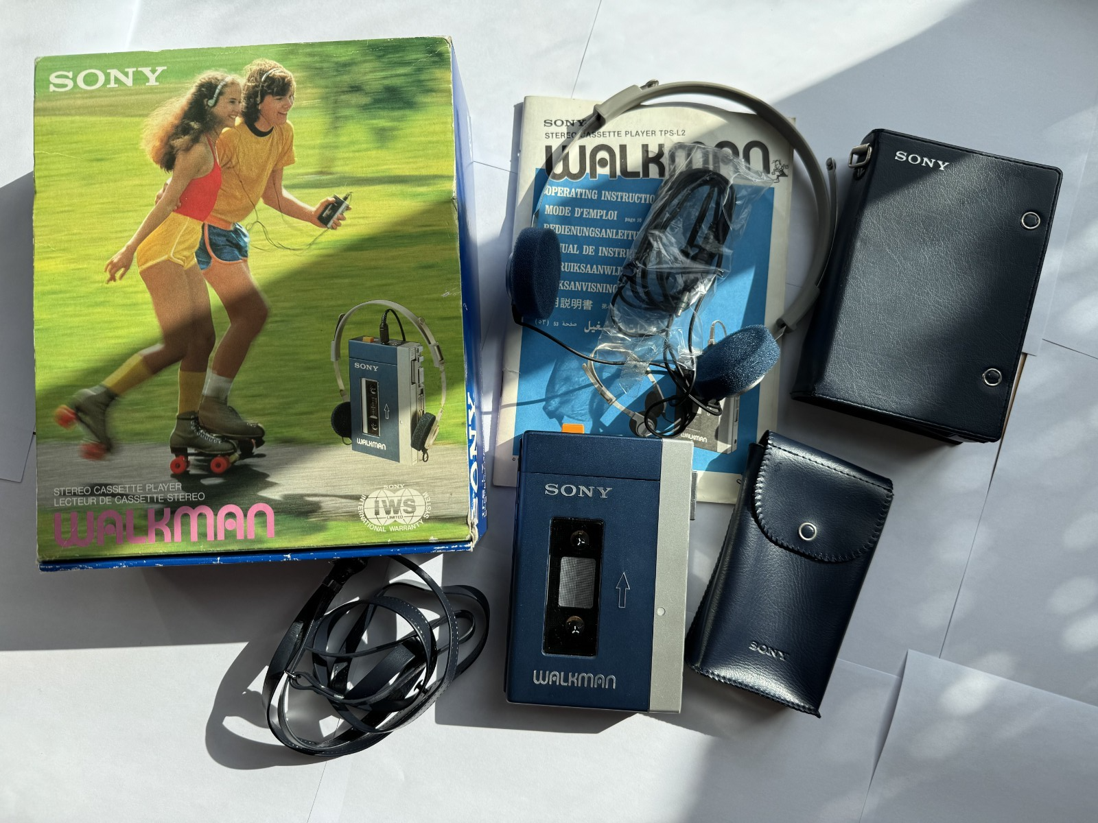 Rare Sony TPS-L2 Walkman (Gen 2, 1979) • Near-Mint • Box +