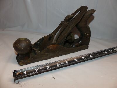 Vintage 9½'' x 2 '' Wood Plane - 1¾ Cut Blade - Made in USA - Brand unknown