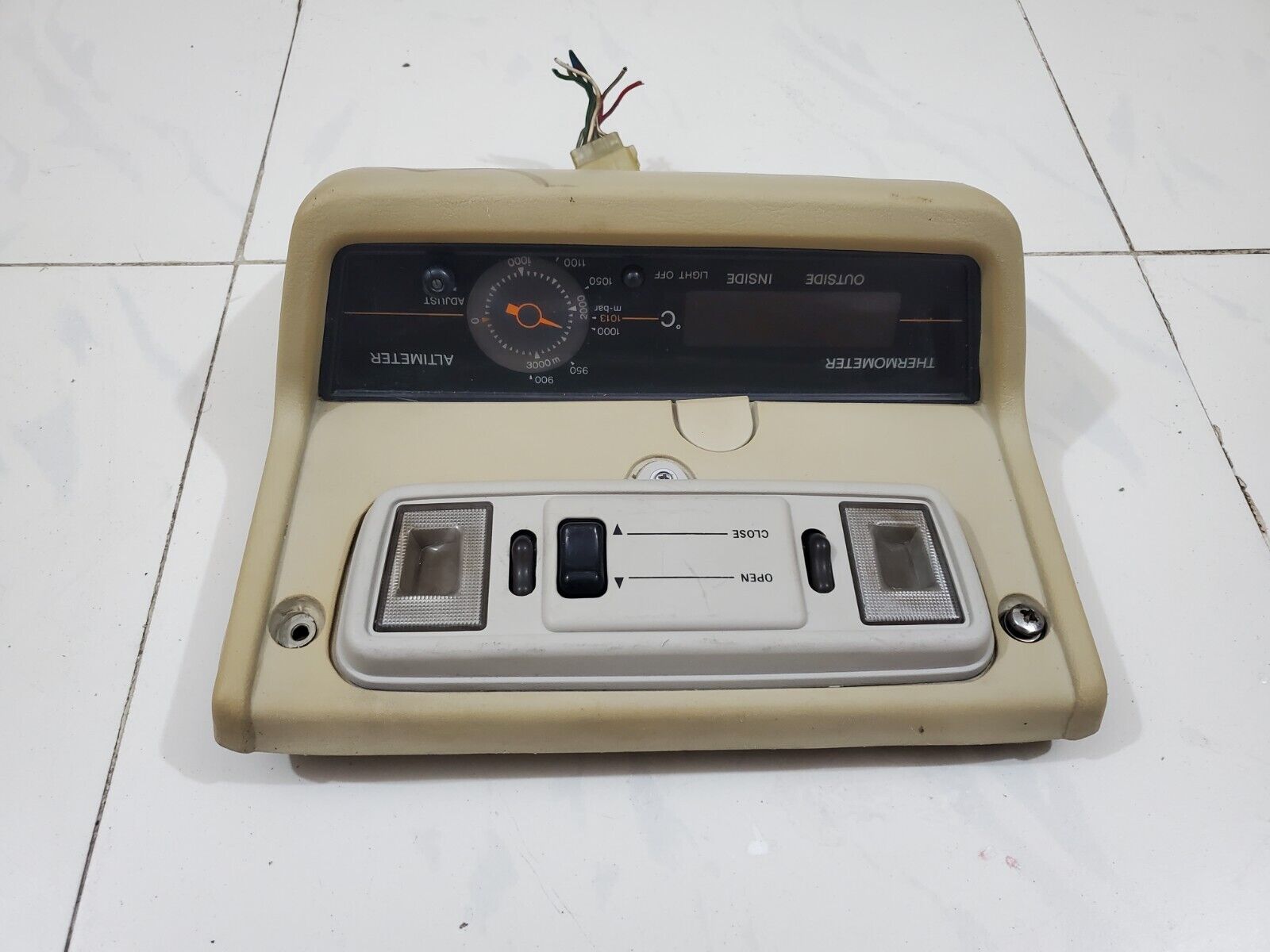 Toyota Land Cruiser FJ60 FZJ60 HJ60 HJ61 HDJ61 Altimeter Toyota Land Cruiser FJ60 FZJ60 HJ60 HJ61 HDJ61 Altimeter