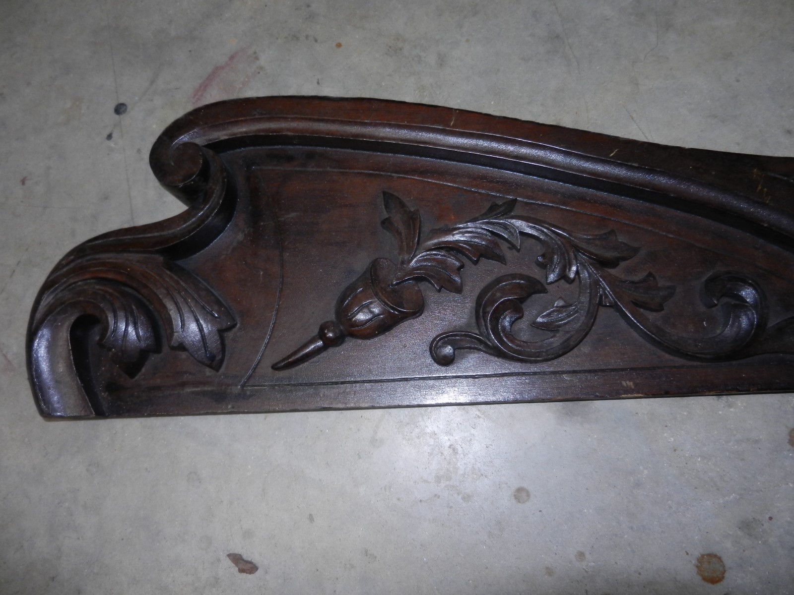 Fancy Carved Victorian Walnut FURNITURE CROWN Sideboard China Cabinet Antique