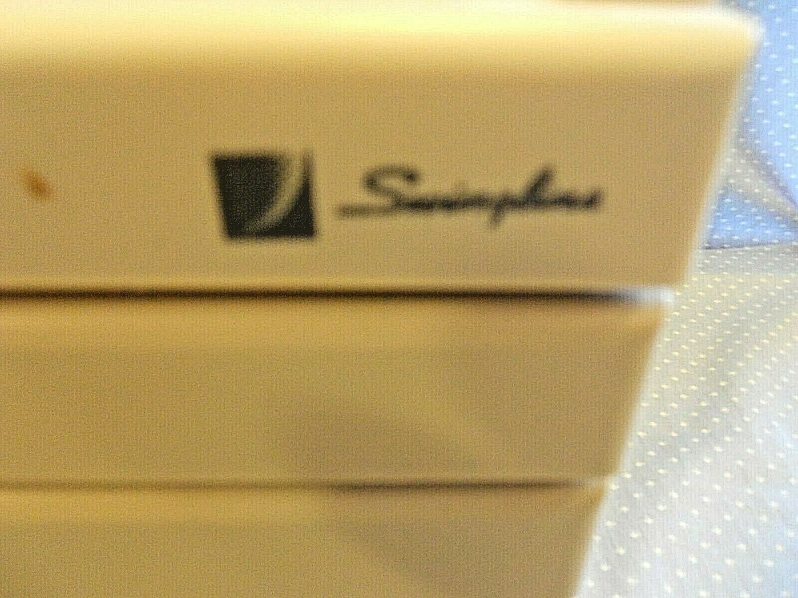 Swingline 5 Drawer Heavy Duty Plastic Desktop Flat File Cabinet Document Storage