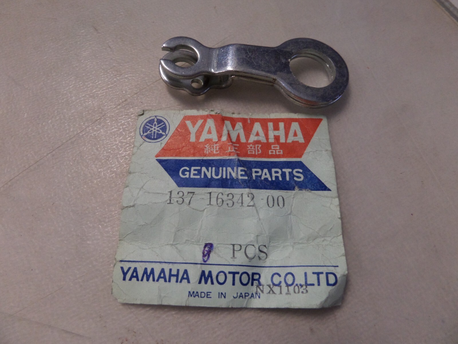 NOS Yamaha OEM Push Lever 1966 YA6 Santa Barbara 125 137