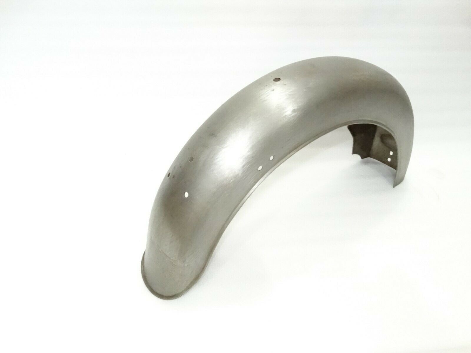 For NORTON FEATHERBED SLIMLINE REAR MUDGUARD RAW STEEL PRE-DRILLED 