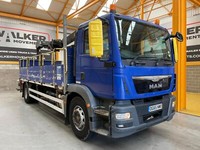 MAN TGM 18.250 *EURO 6*, 4X2 18 TONNE BRICK GRAB