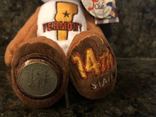 Vermont State Quarter Bear Limited Treasures