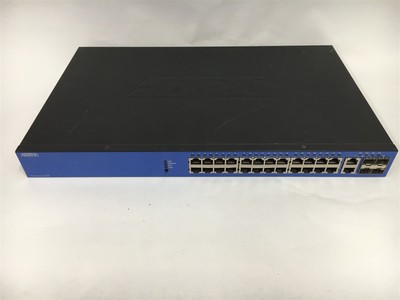 Adtran NetVanta 1234P 2nd Gen 24-Port 10/100 PoE Network Switch 1702595G1