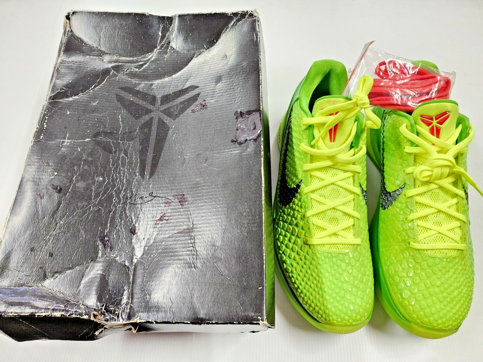 NEW** Nike Zoom Kobe 6 VI Protro Green Apple Low Grinch USA