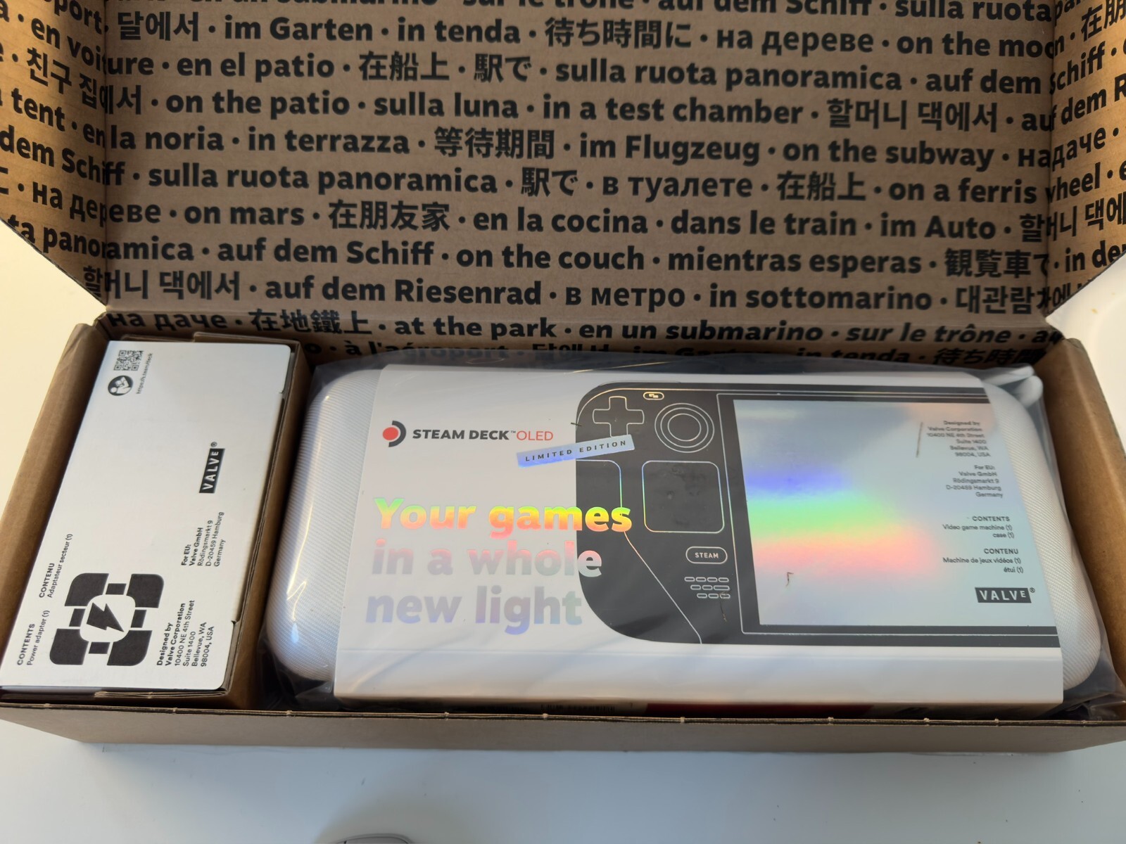 SteamDeck OLED 1tbモデル＋1tbSDカード Introducing Steam Deck OLED