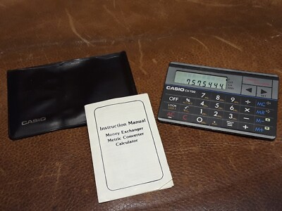 Casio CV-700 Currency Converter & Calculator