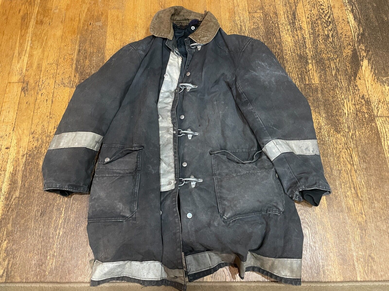 Fire Department Firefighter Coat Jacket Size 42 Vintage Fire Department Firefighter Coat Jacket Size 42 Vintage